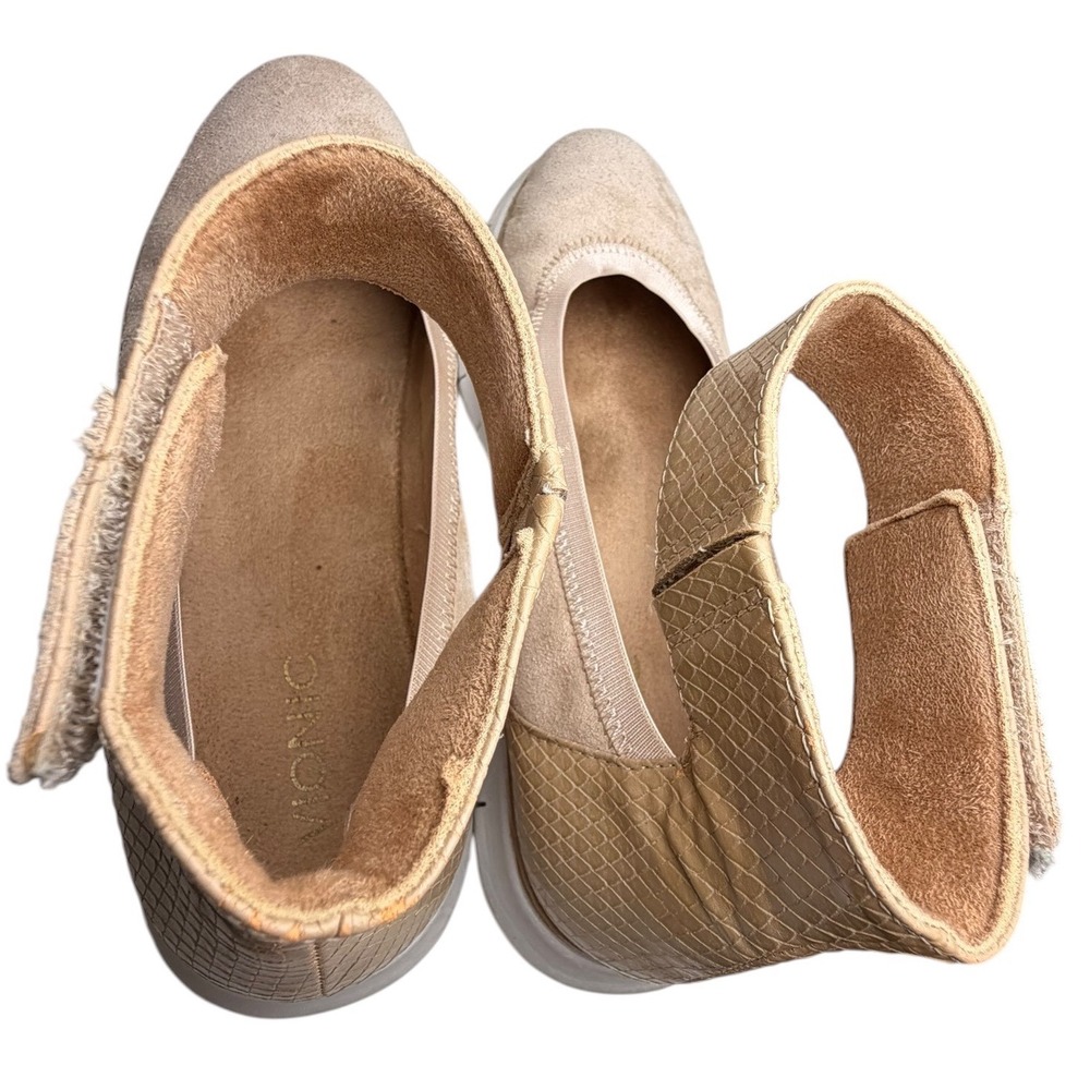 Vionic Camille Tan Suede Mary Jane Ballet Flats Womens 9 - Picture 8 of 15